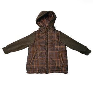 TIMBERLAND BOY'S VEST JACKET SZ 2T CHARCOAL GRAY ZIP UP